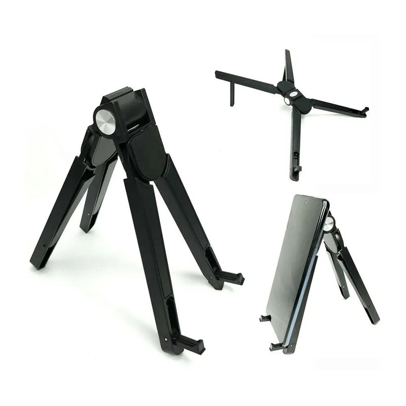 Suporte Multifuncional para Celular Notebook Tablet de Mesa Universal Ergonômico Ajustável com Base Dobrável