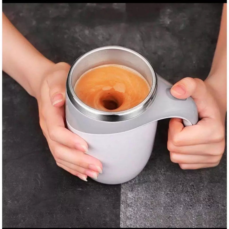 Caneca Térmica Copo Mixer Magnético Automático 380ML
