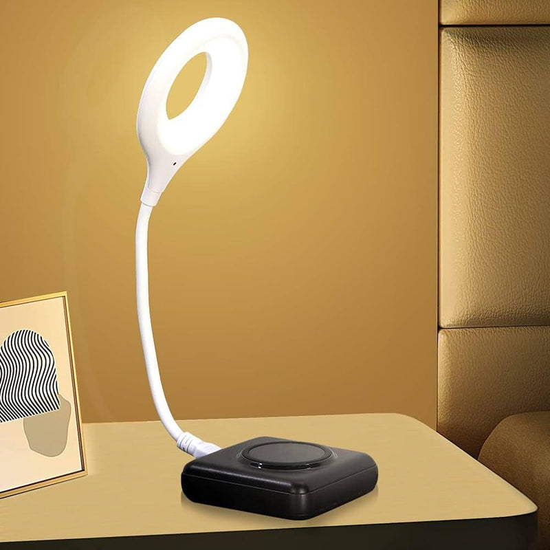 Luminária Mini LED Flexível Inteligente Com Comando De Voz USB