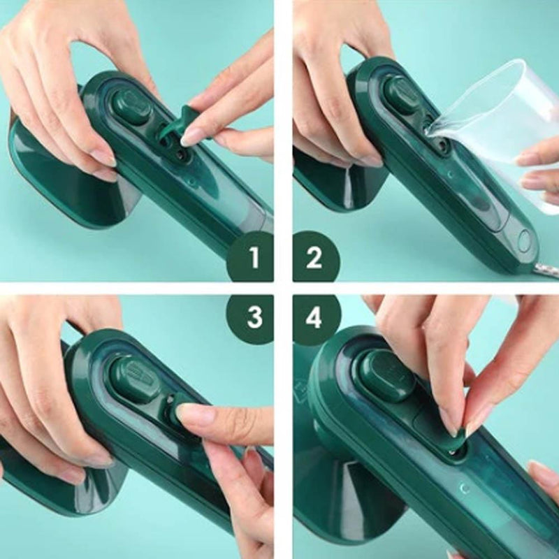 Mini Ferro Portátil Para Roupas Remoção Rápida de Rugas