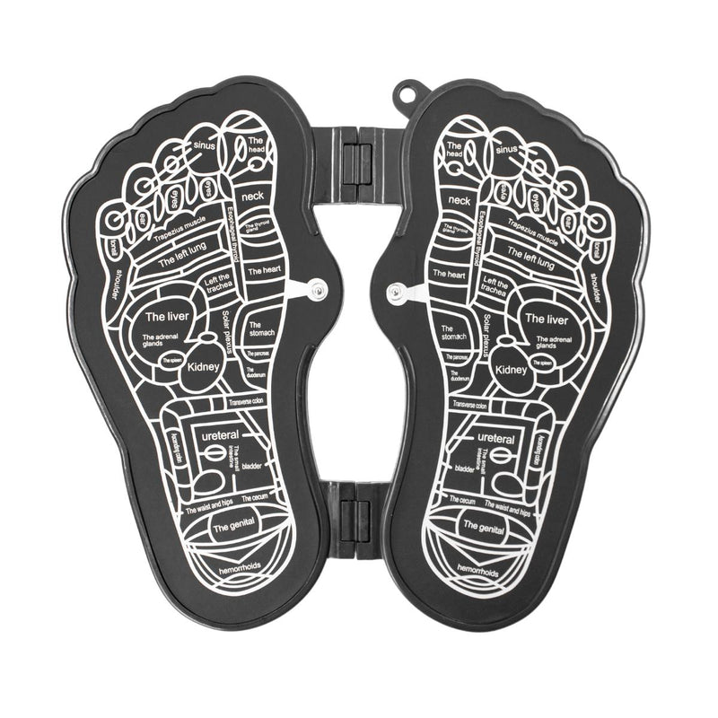 Massageador Para Pés Elétrico Estimulação Muscular Dobrável USB