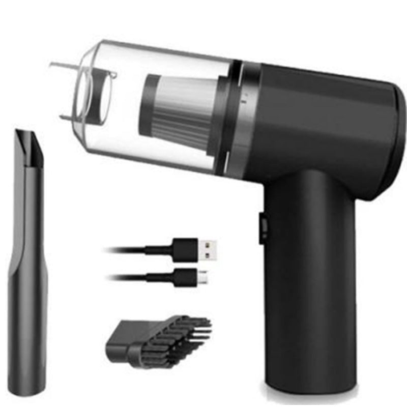 Mini Aspirador de Pó Sem Fio Portátil para Carro E Casa Carregamento via USB
