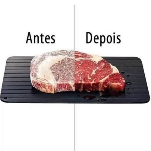 Tábua Descongeladora De Carnes E Peixes Mantem Sabor do Alimento