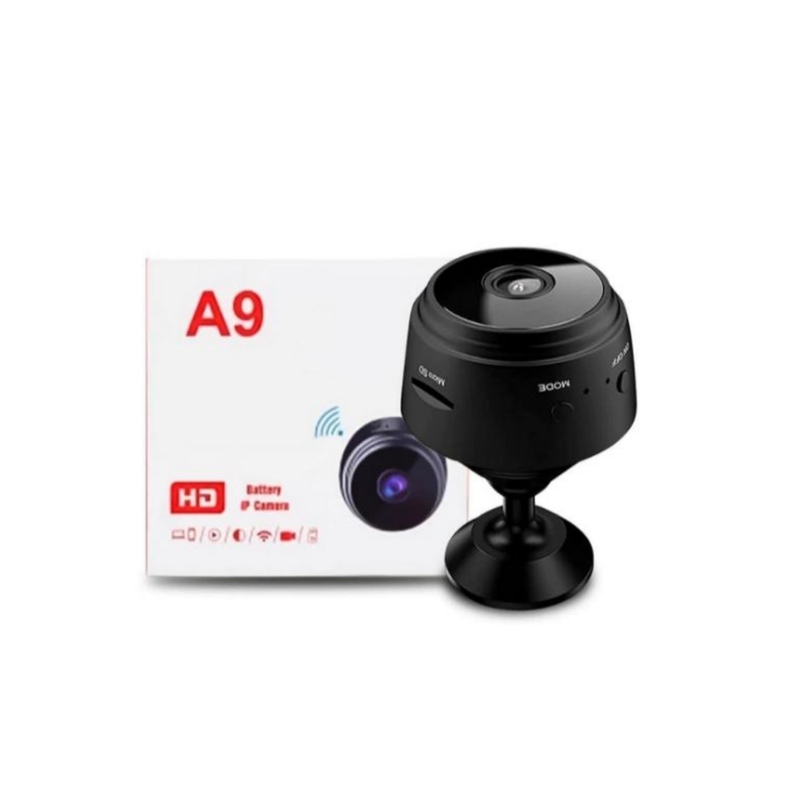Mini Câmera A9 Segurança Wifi Sensor Movimento Visão Noturna